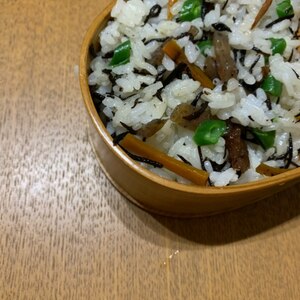 ひじきご飯（薄味）